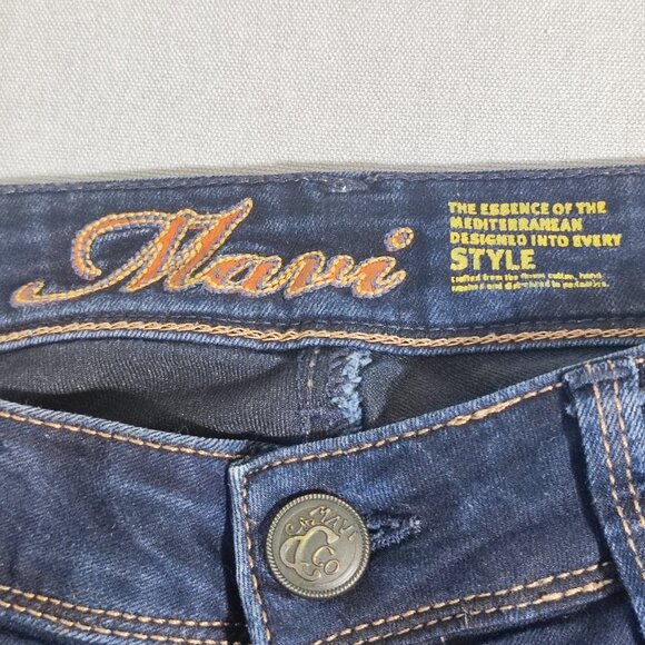 Mavi Jeans women's size 30/34 indigo blue colour Alexa mid rise skinny jeans - Picture 6 of 16